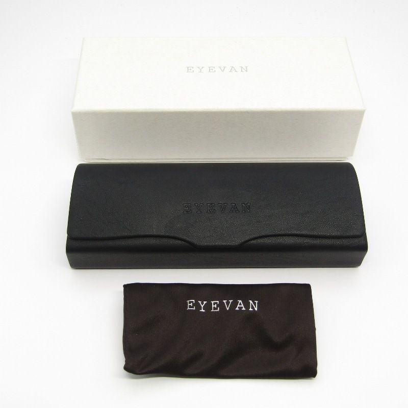 未使用 EYEVAN アイヴァン メガネフレーム E-0513 日本製 ボストン コンビ CAPSULE COLLECTION SPA/G セピア/ゴールド 65009203 未使用 EYEVAN アイヴァン メガネフレーム E-0513 日本製 ボストン
