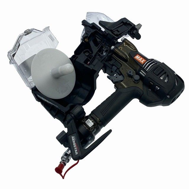  MAX マックス 65 mm 高圧釘打機スーパーコイル ネイラ HN N 4 D Aアンバーオリーブ エアロスター119566 ドリルチャック 電動研磨機 釘打機 エアーツール