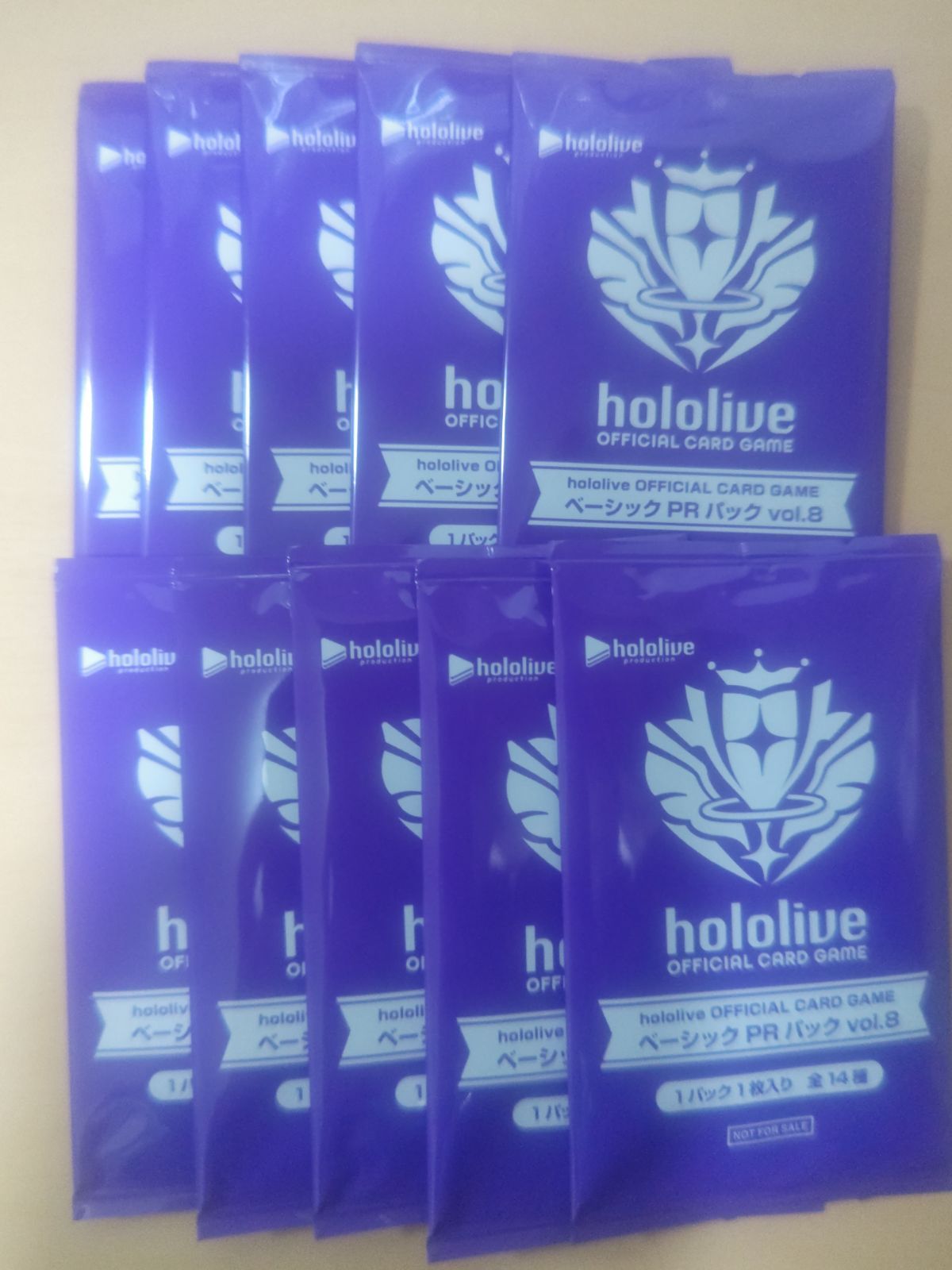 ホロライブカードゲーム ベーシックPRパックvol.8 10パック - メルカリ