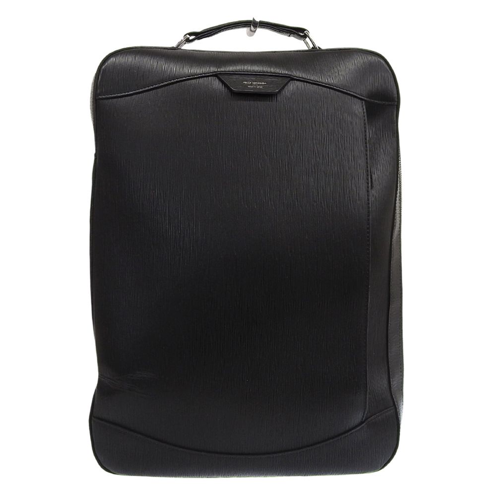 PELLE MORBIDA ペッレモルビダ キャピターノ バックパック型ブリーフバッグ レザー 2 wayバッグ メンズ ブラック ネイビー CA 207