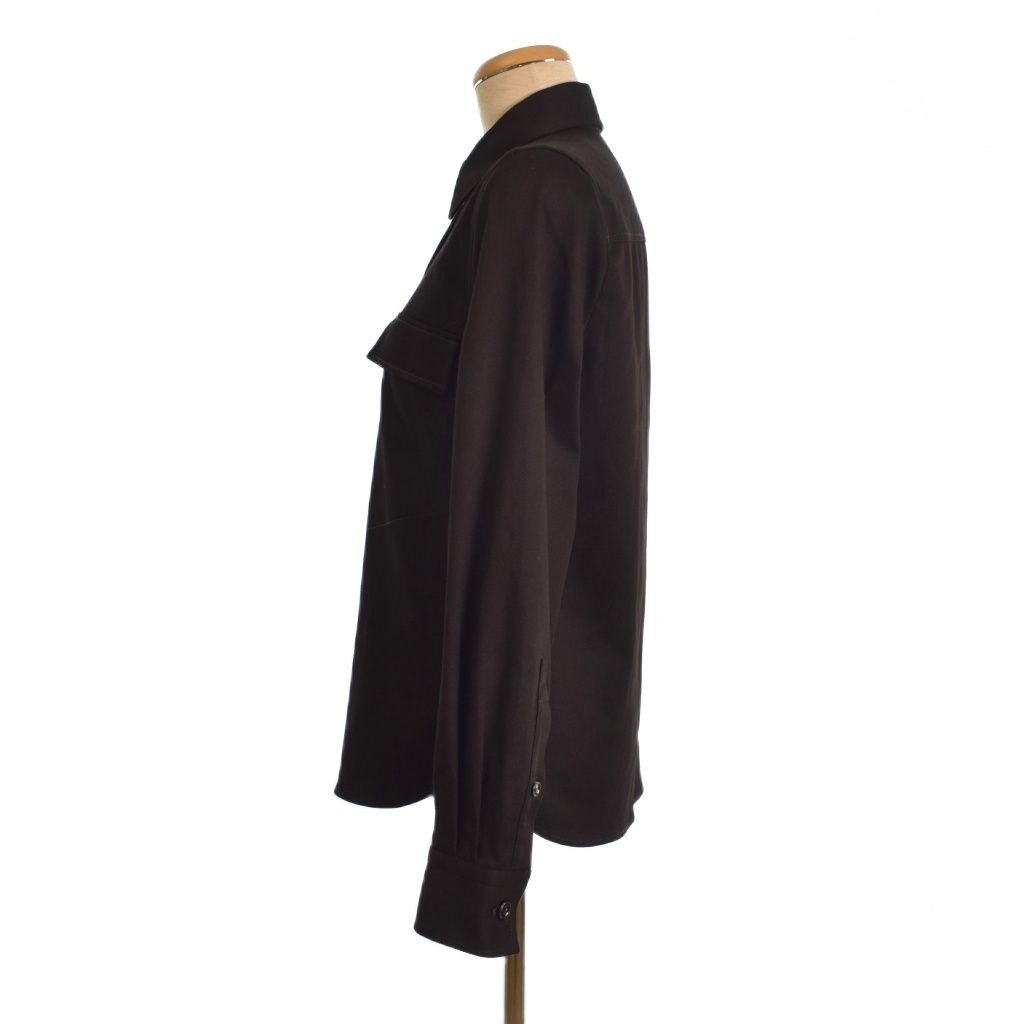 ボッテガヴェネタ BOTTEGA VENETA ユニフォーム シャツ 長袖 36 茶