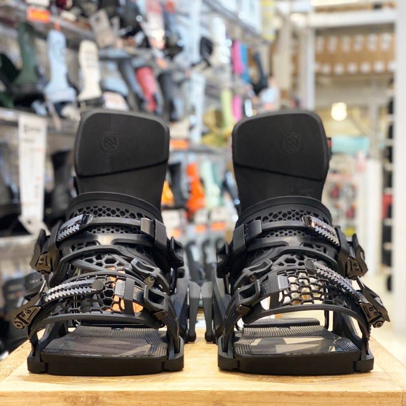25 26 NIDECKER CARBON SUPERMATIC BLACK Mサイズ ナイデッカー メンズ スノーボード バインディング 日本