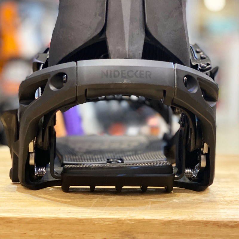 25-26 NIDECKER CARBON-SUPERMATIC BLACK XLサイズ ナイデッカー メンズ スノーボード バインディング 日本 ビンディング スノーボード ウィンタースポーツ