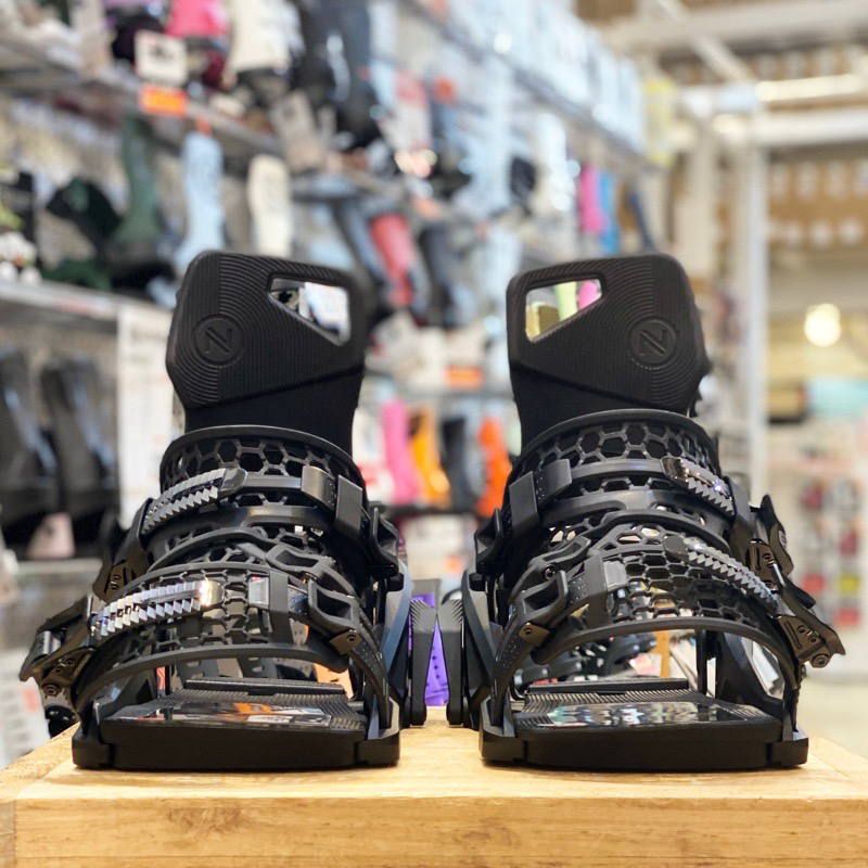 25 26 NIDECKER OG SUPERMATIC BLACK Lサイズ ナイデッカー メンズ スノーボード バインディング 日本