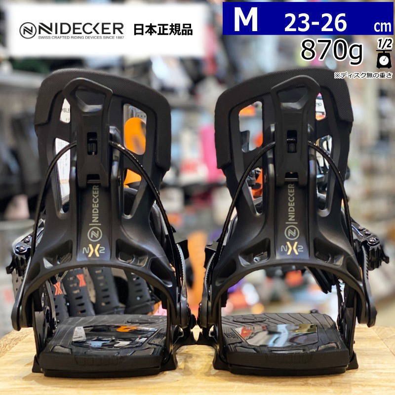 25-26 NIDECKER FLOW NX2 カラー:BLACK Mサイズ ナイデッカー メンズ