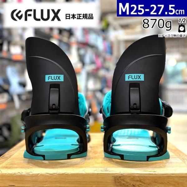 25 26 FLUX CX BLACK B Mサイズ フラックス メンズ スノーボード バインディング 日本