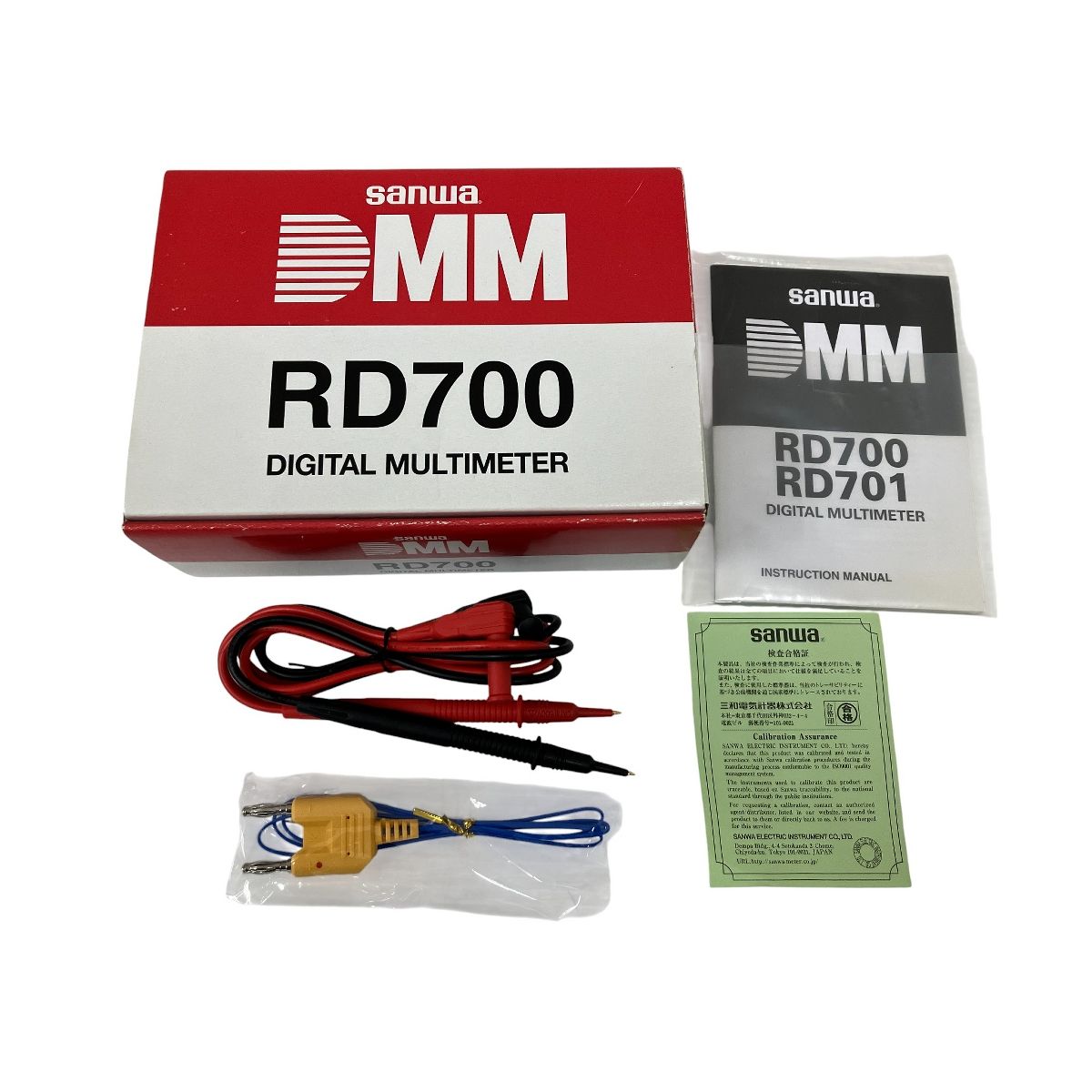 sanwa RD 700 三和 デジタル マルチメーター テスター DMM 測定器 サンワ
