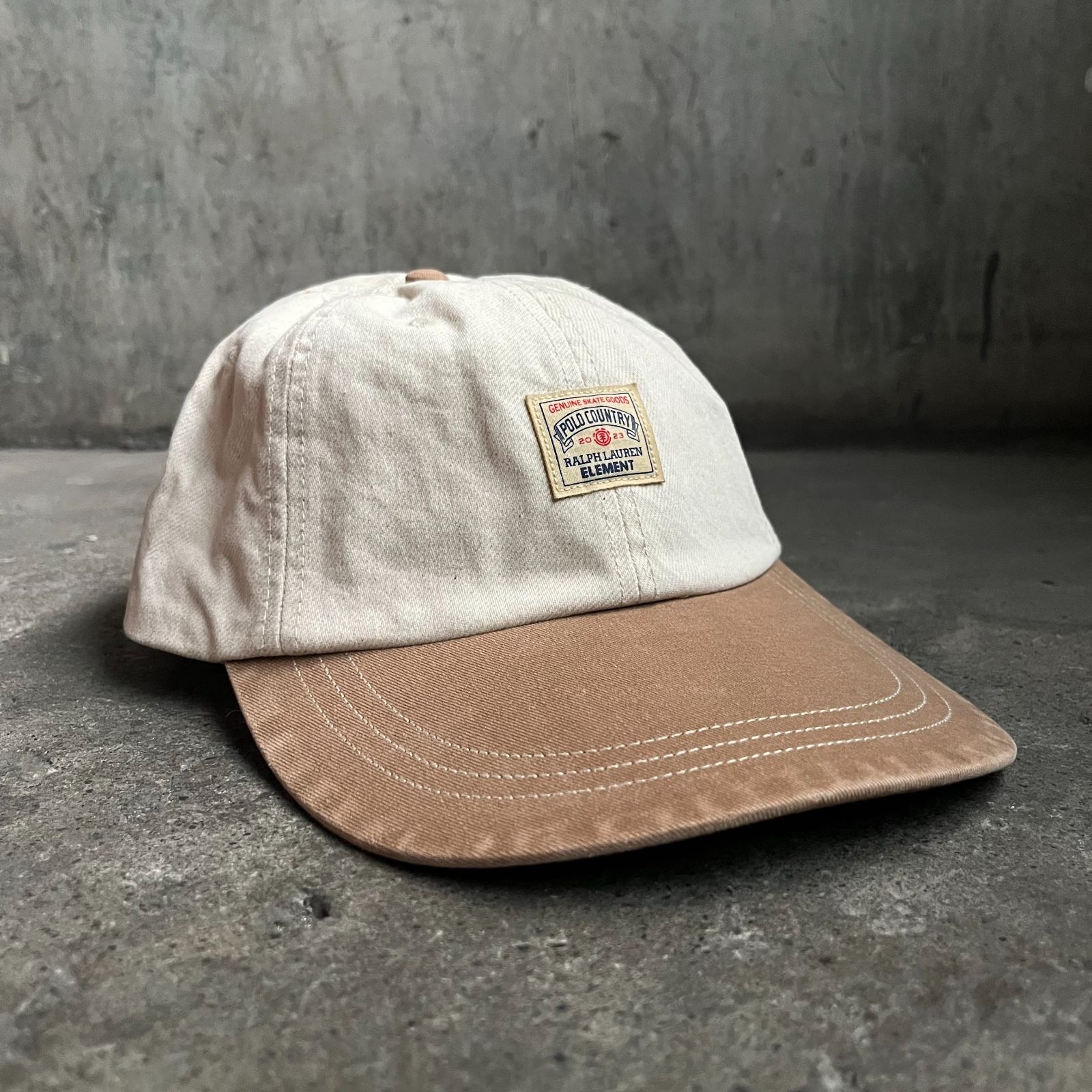 POLO COUNTRY × ELEMENT LONGBILL CAP ポロカントリー エレメント ロングビルキャップ RALPH LAUREN ラルフローレン