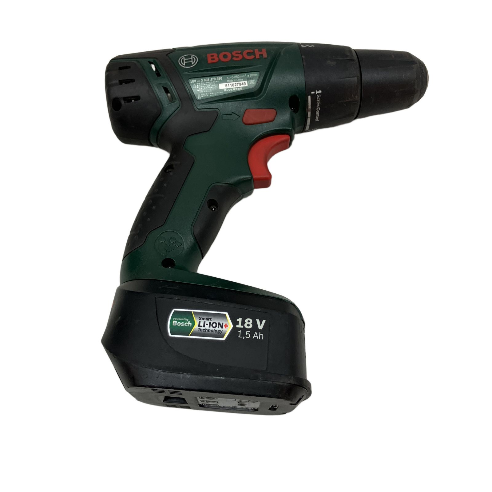 Bosch PSR 18 LI V バッテリードライバードリル バッテリ 付き セット ボッシュ 電動工具