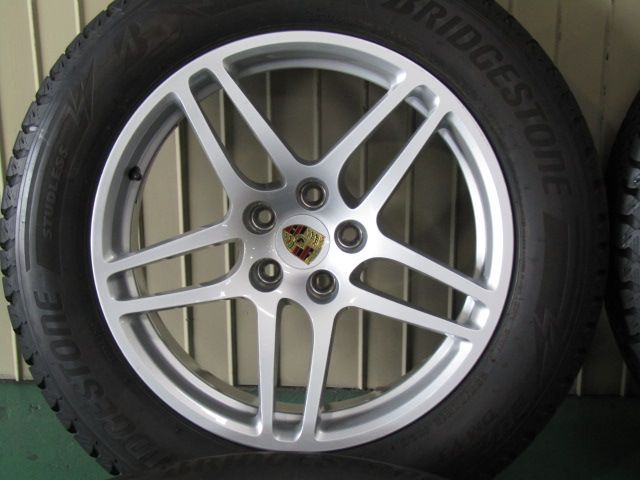 溝あり の冬セット ポルシェ 95 b系 マカンS