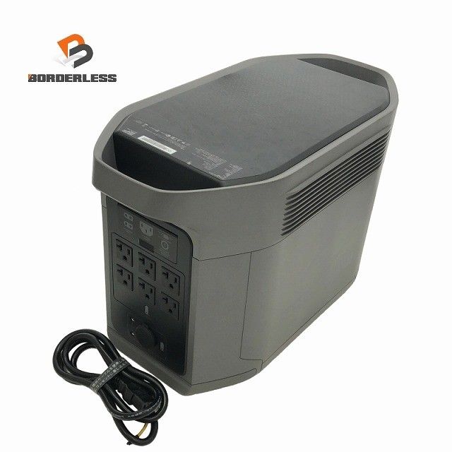 EcoFlow エコフロー ポータブル電源 DELTA 2 MAX EFD M S JP デルタ2マックス 048 Wh アウトドア キャンプ119600