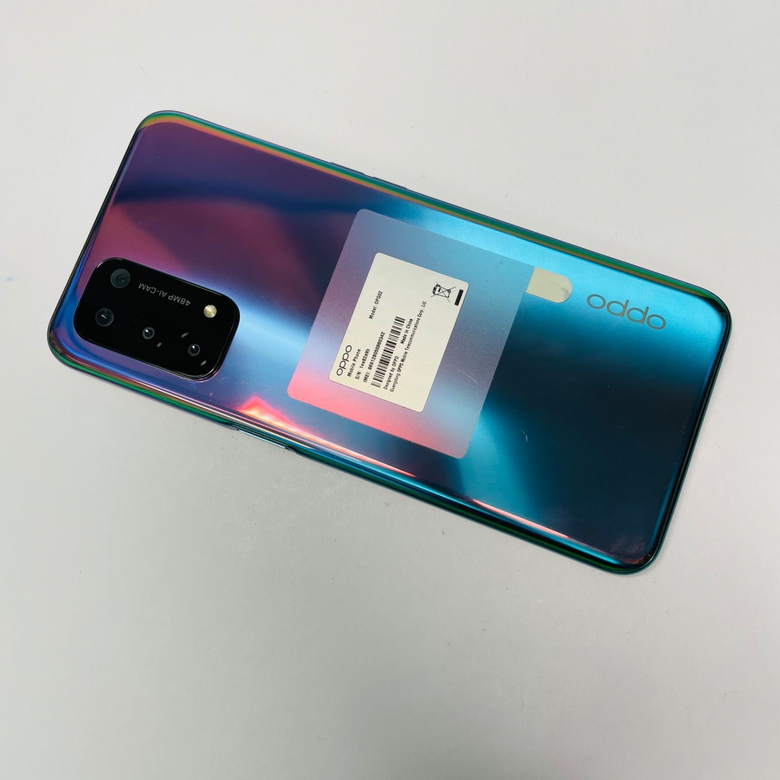 OPPO A54 5G OPG02 64GB SIMロック解除済み SIMロック解除済】au OPPO A54 5G OPG02 ファンタスティックパープル