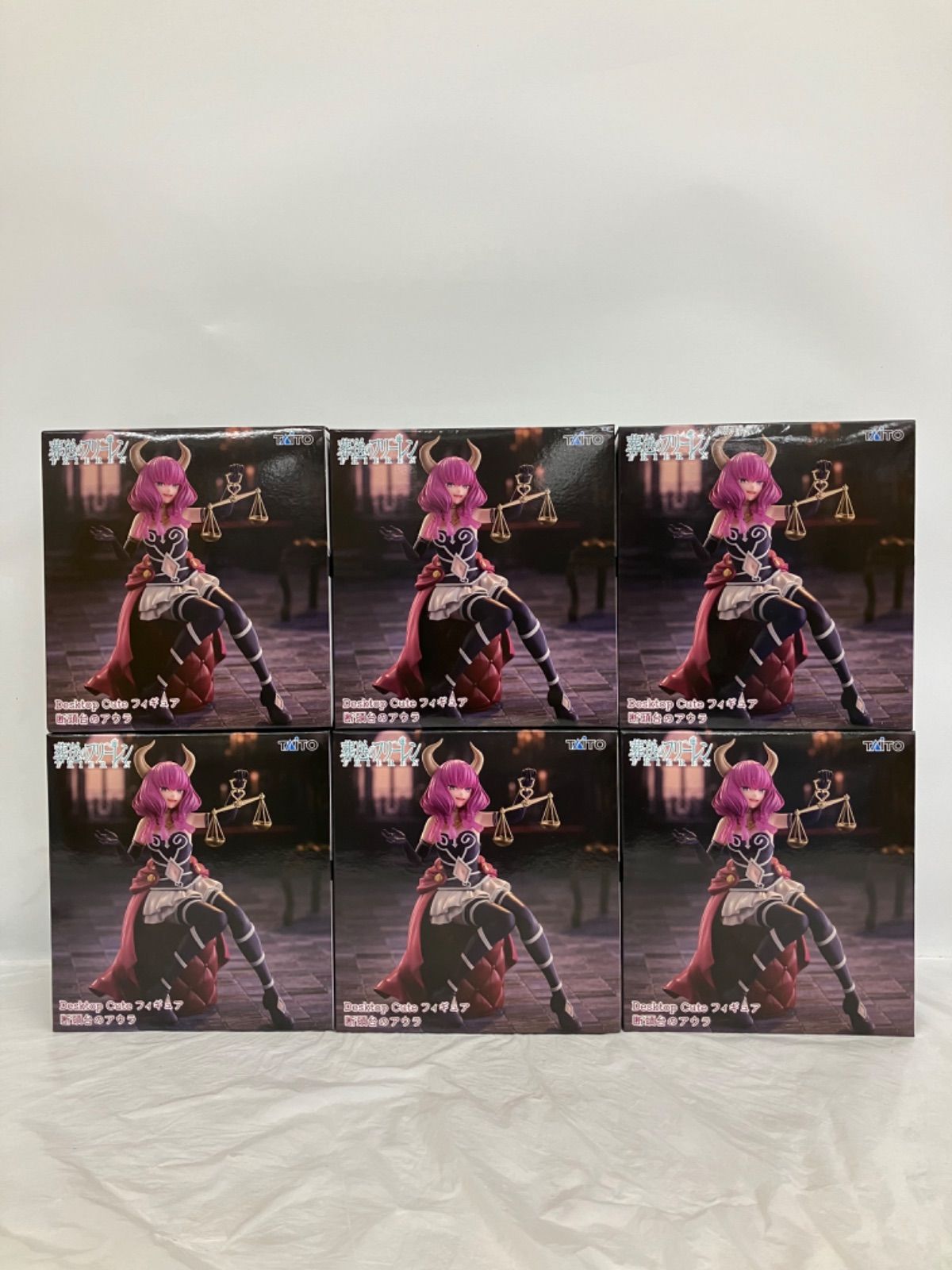 未開封 葬送のフリーレン Desktop Cute フィギュア 断頭台のアウラ 6個