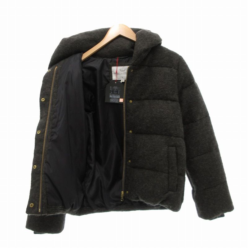 ロイアル Roial タグ付き ダウンジャケット ブルゾン ジップアップ