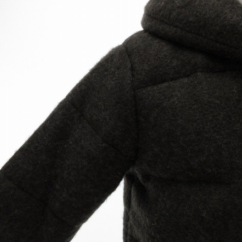 【中古】未使用品 ロイアル Roial タグ付き ダウンジャケット ブルゾン ジップアップ 起毛 S グレー /JS レディース ロイアル Roial タグ付き ダウンジャケット ブルゾン ジップアップ