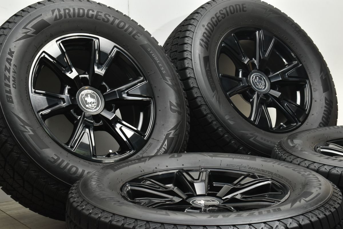 ベアロック DD 17 in 7 5 J 25 PCD 139 ブリヂストン ブリザック DM V 3 265 65 R ランクルプラド ハイラックス サーフ