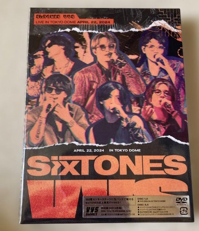 新品未開封】SixTONES/VVS DVD (初回盤) - メルカリ