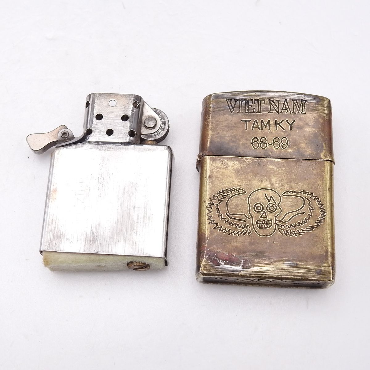 希少✨ZIPPO ベトナムジッポー 68-69 ビンテージライター レトロ