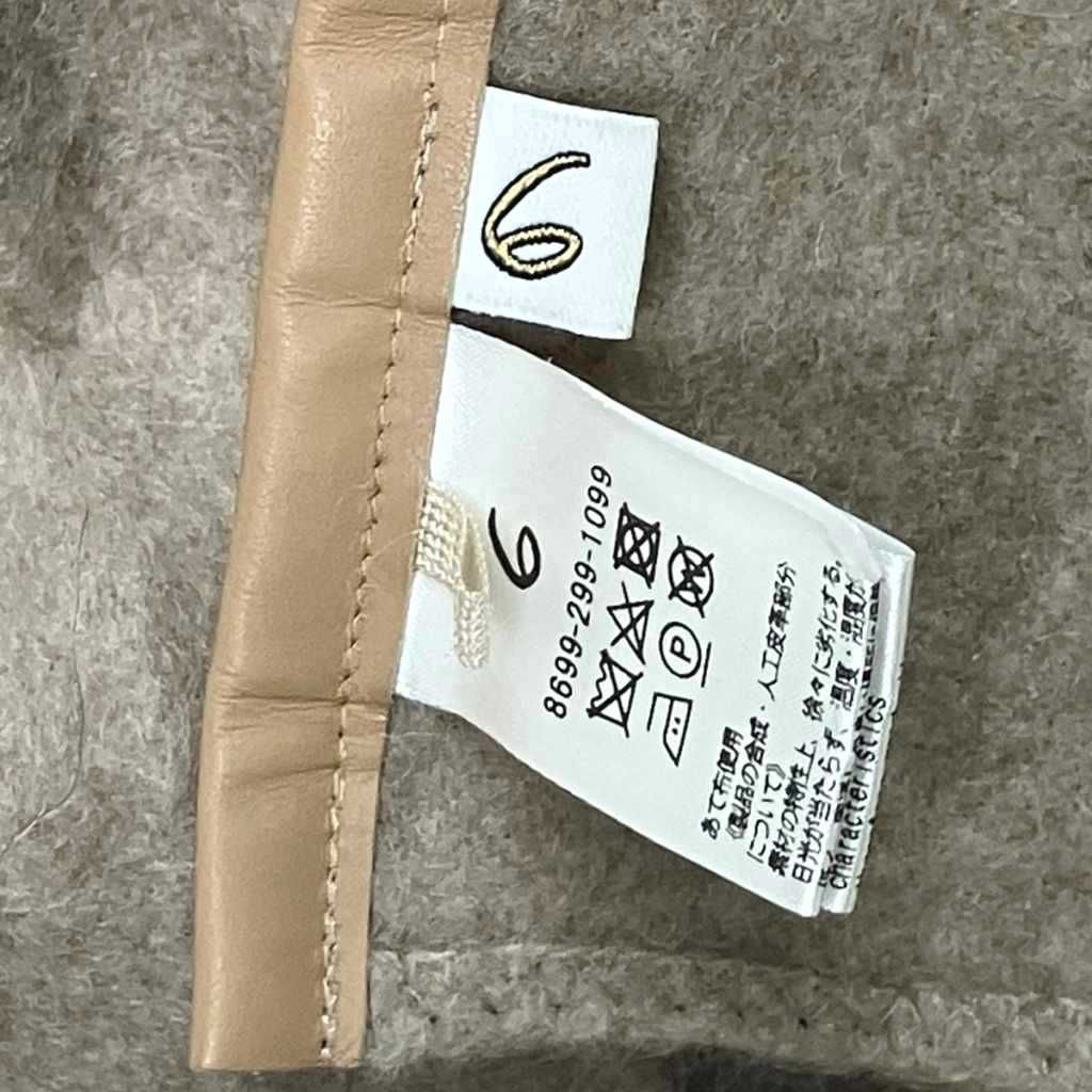 【中古】6 ROKU BEAUTY&YOUTH B&Y ロク ビューティーアンドユース カシミヤ ポンチョ ベージュ 8699-299-1099 6 ROKU BEAUTY&YOUTH B&Y ロク ビューティーアンドユース カシミヤ