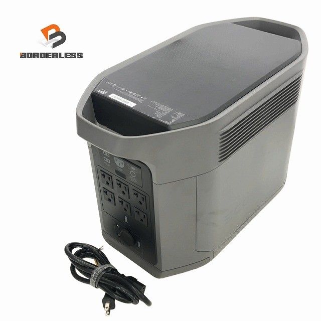 EcoFlow エコフロー ポータブル電源 DELTA 2 MAX EFD M S JP デルタ2マックス 048 Wh アウトドア キャンプ119603