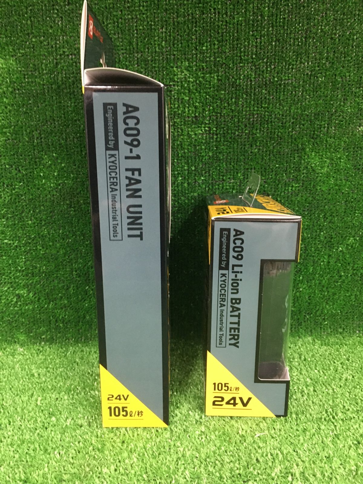 0906 BURTLE バートル エアークラフト モデル 24 Vリチウムイオンバッテリー マットブラック AC 09 78 F