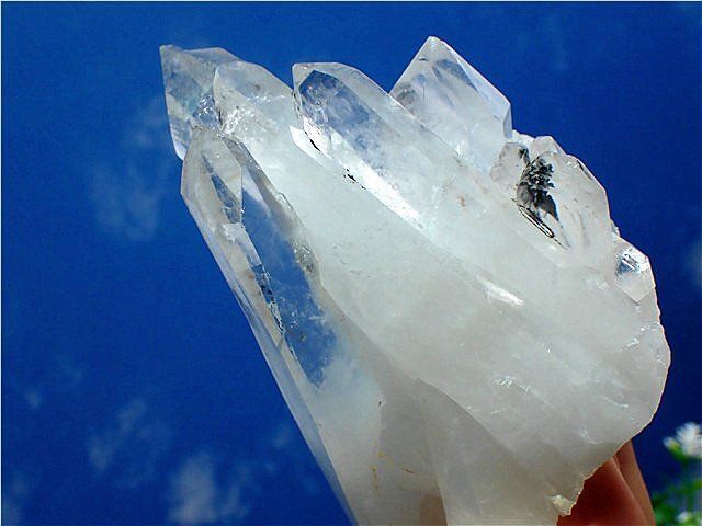 ◇超強いパワーヒマラヤ産天然水晶クラスターYT4B6/109B50D - メルカリ