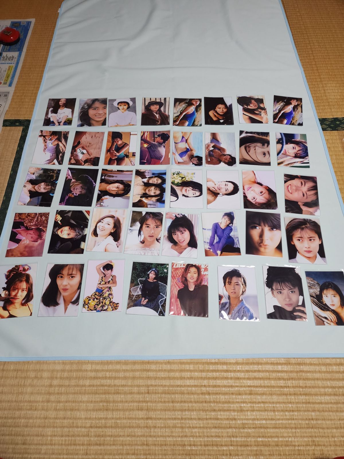 中山美穂さん L判写真 40枚 グラビアアイドル 裏面に英数文字記載あり