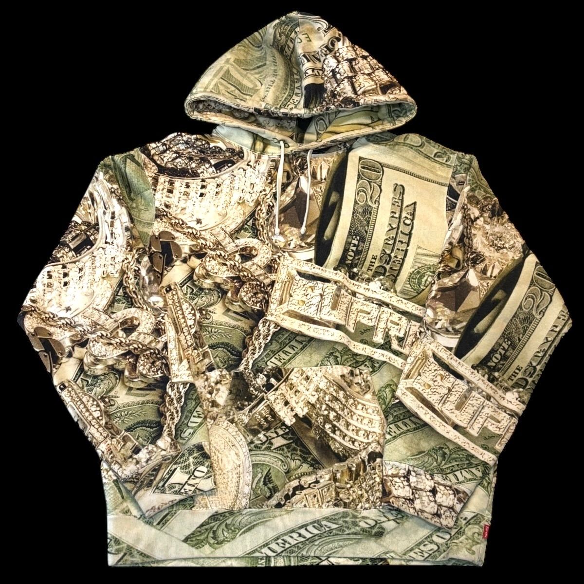 20SS SUPREME Bling Hooded シュプリーム プルオーバーパーカー 20SS SUPREME Bling Hooded シュプリーム プルオーバーパーカー