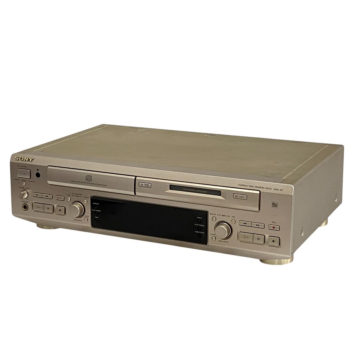 SONY MD CD プレーヤー MXD-D 2 再生 済み オーディオ ソニー