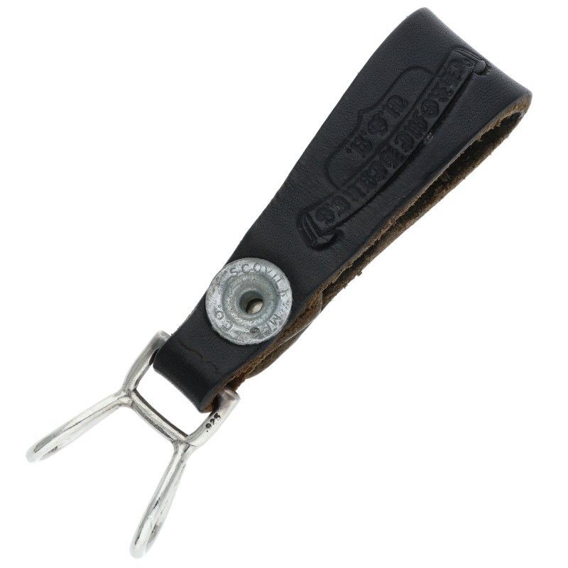 クロムハーツ BELT LOOP クロスボールボタンレザーベルトループ メンズ