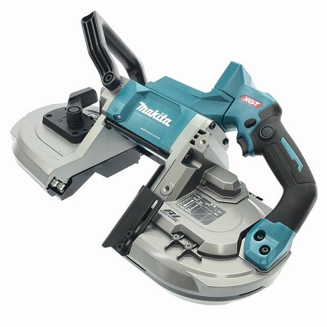 コメント必読 makita マキタ 40 Vmax 充電式バンドソー PB 001 G バッテリ 2.5 Ah 充電器 刃付 コードレス 帯鋸切断機119611