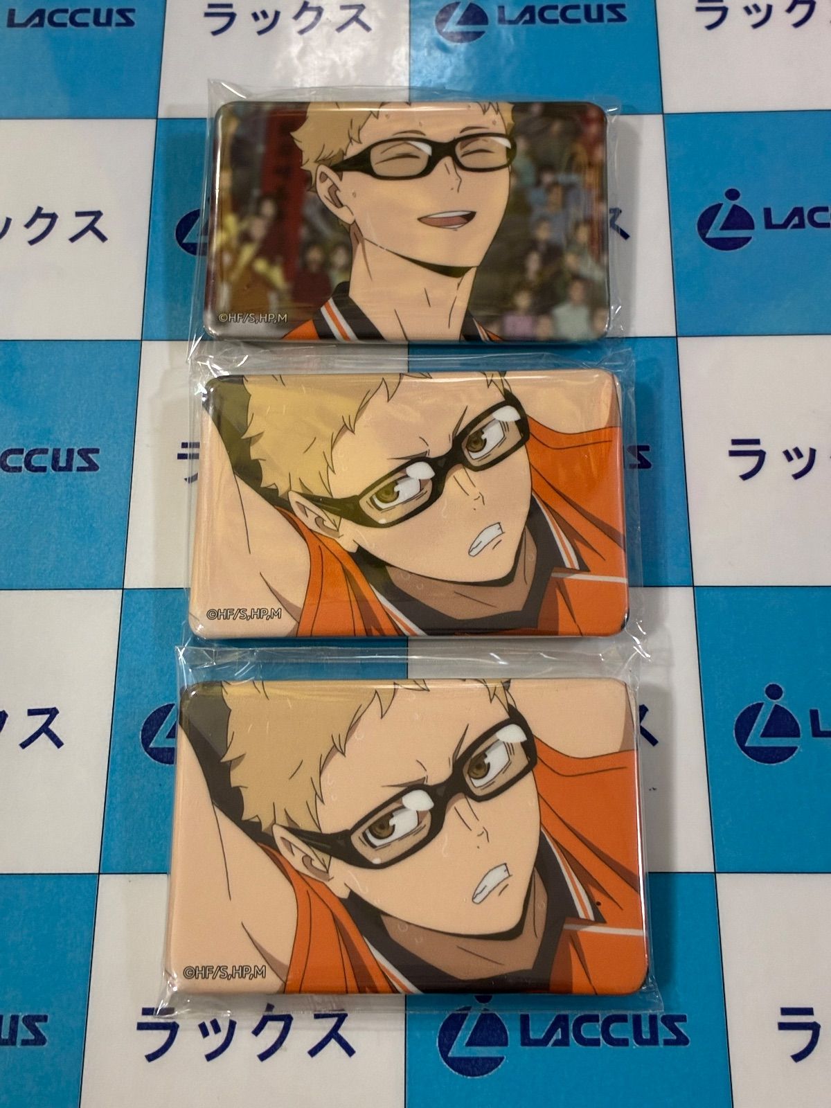 ハイキュー!! あたりツキ！トレーディングshikaku缶バッジ～烏野vs