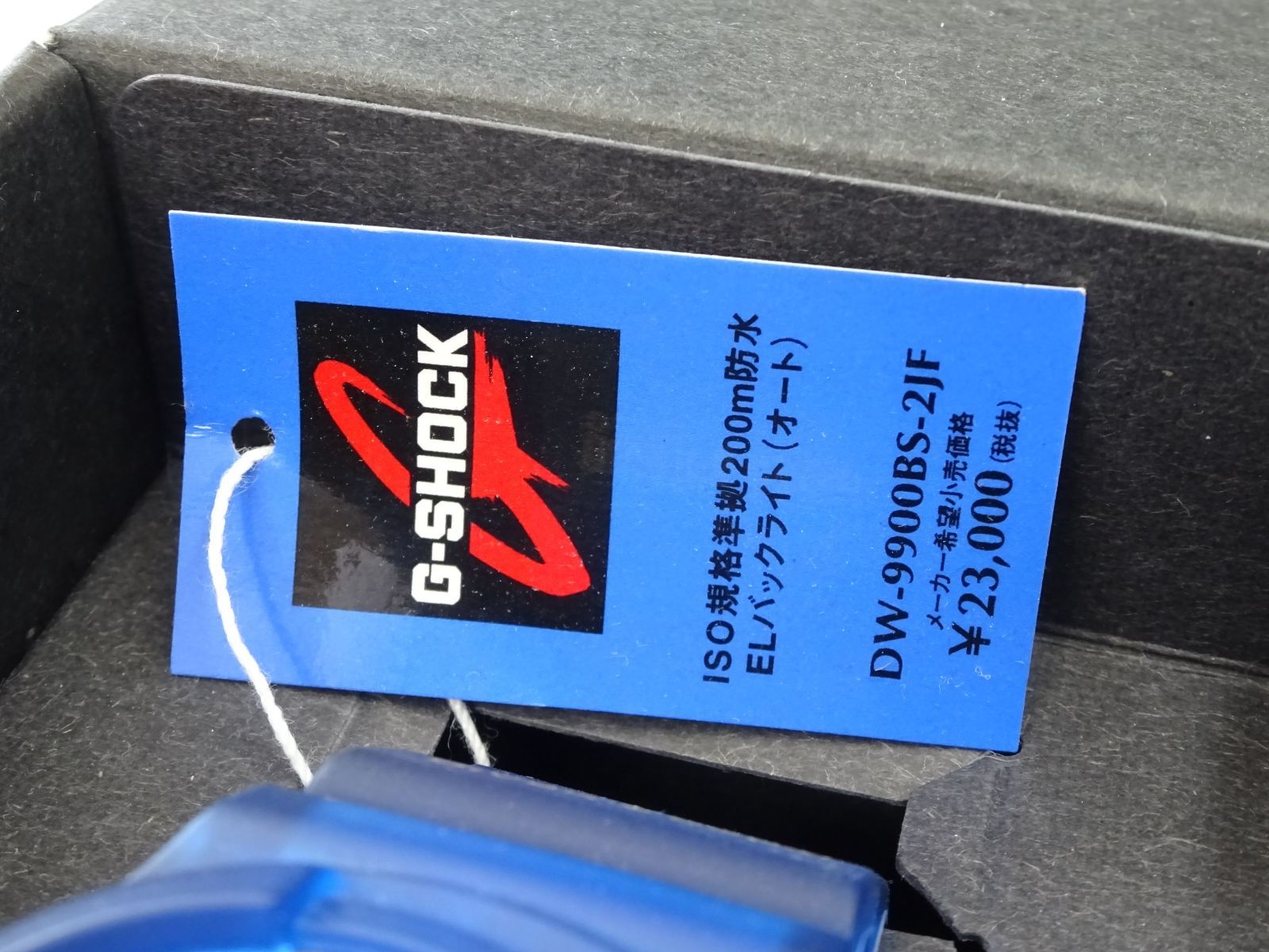 CASIO カシオ G SHOCK Gショック DW 9900 BS 2 JF ブルースケルトン FROGMAN フロッグマン 腕時計 クリア