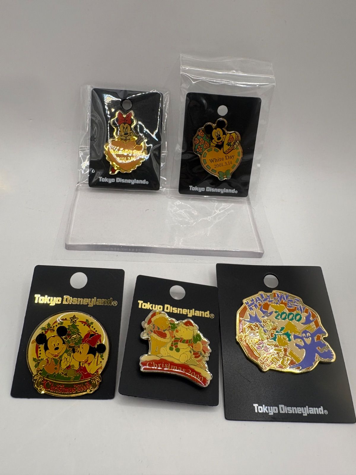 ディズニー ピンバッチ 5点セット シーズンイベント品(クリスマス