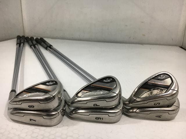 【中古ゴルフクラブ】(6本セット)キャロウェイ MAVRIK MAX (マーベリック マックス) アイアン 2020 (USA仕様) KBS MAX80 スチール 7〜9.P.A.S【14日間返品OK】 返品OK 【中古ゴルフクラブ】(6本セット)キャロウェイ MAVRIK MAX