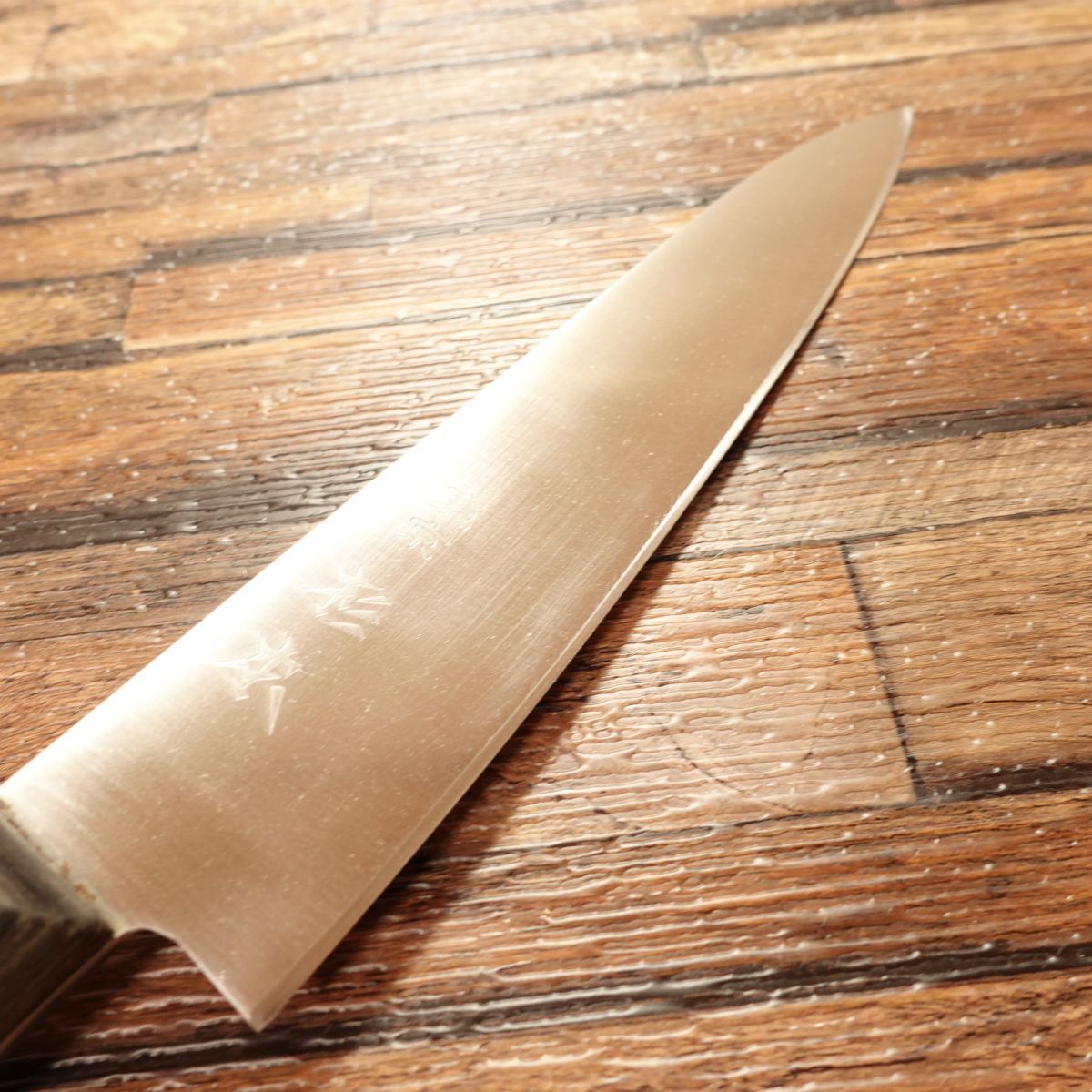 杉本 牛刀 研ぎ済 万能包丁 東京杉本 No.7418 SUGIMOTO 使用感極小