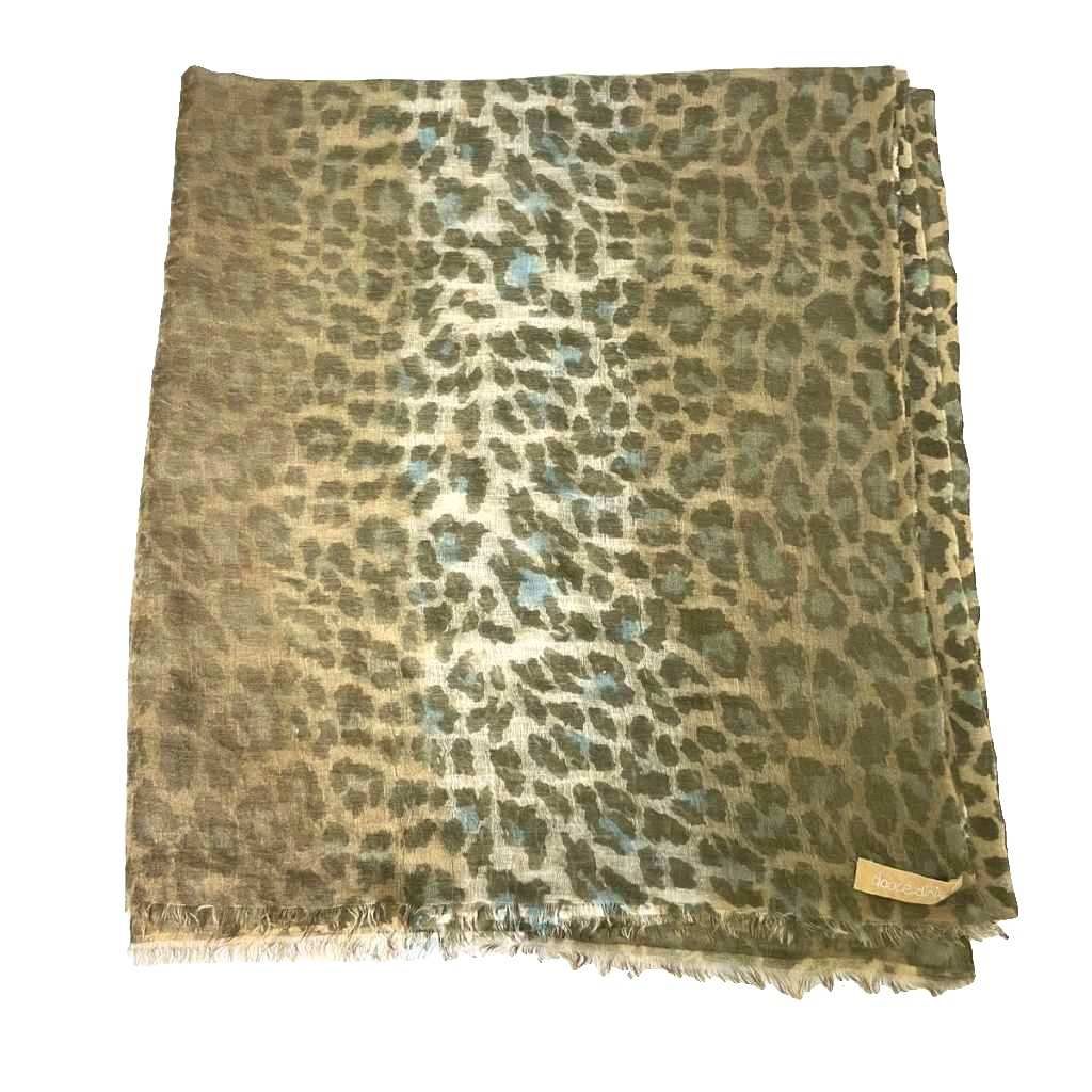 ドゥースグロワール douce gloire ストール マフラー レオパード柄