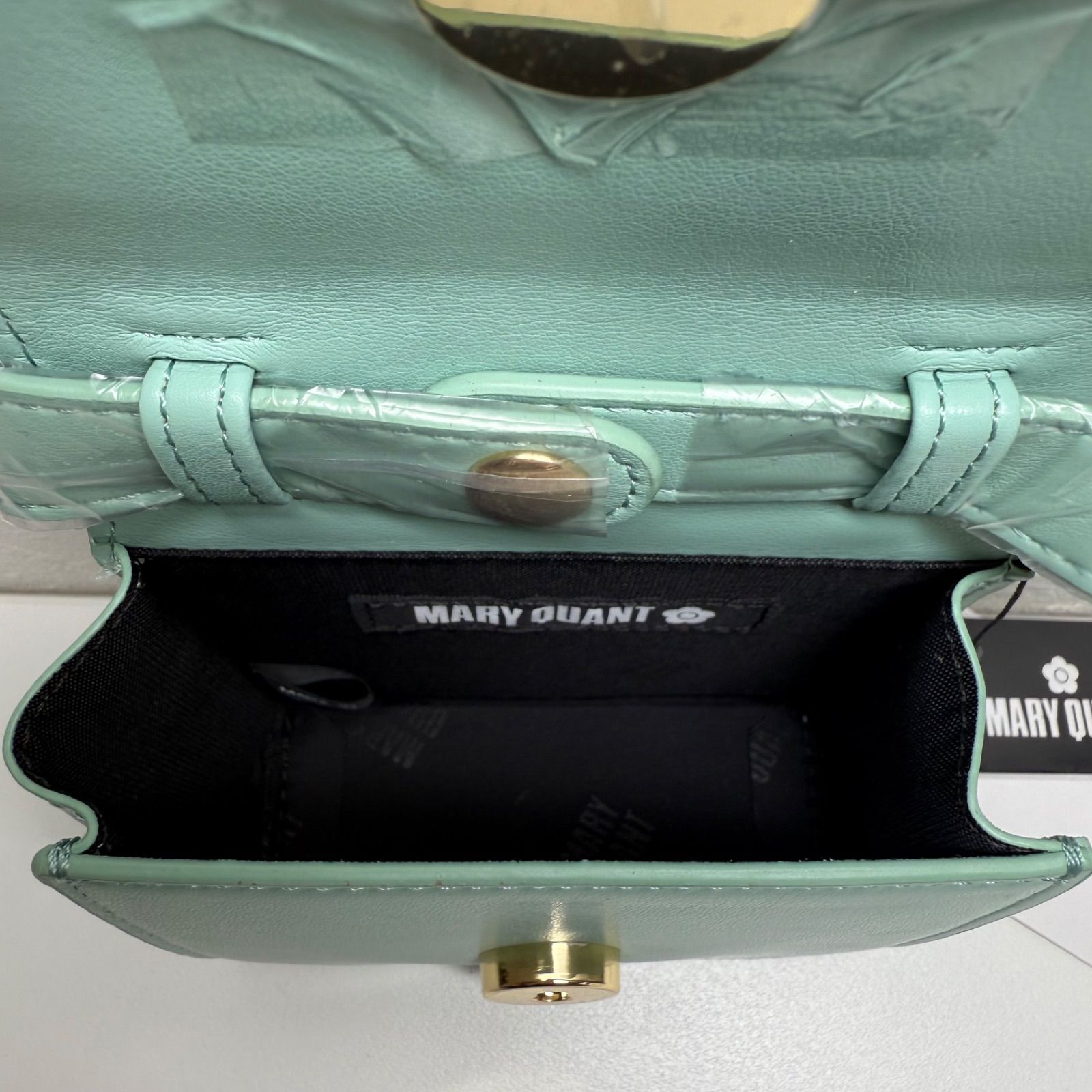 新品未使用】MARY QUANT（マリークワント）タグ付き アクセントメタル 