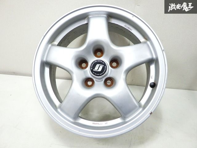 歪み無し！】日産純正 R32 HCR32 スカイライン タイプM ホイール 16