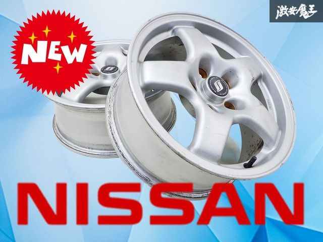 歪み無し！】日産純正 R32 HCR32 スカイライン タイプM ホイール 16