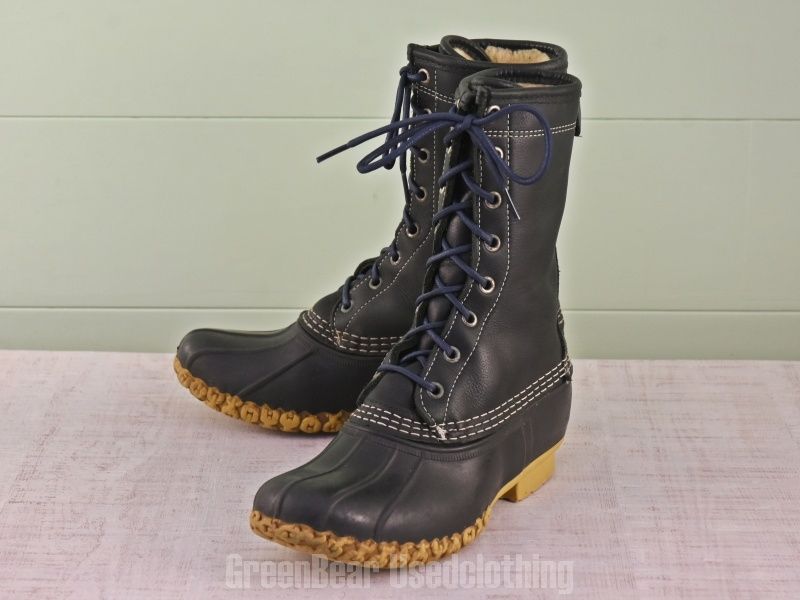 E 287 L Bean ビーンブーツ 黒 レディース 23 cmくらい