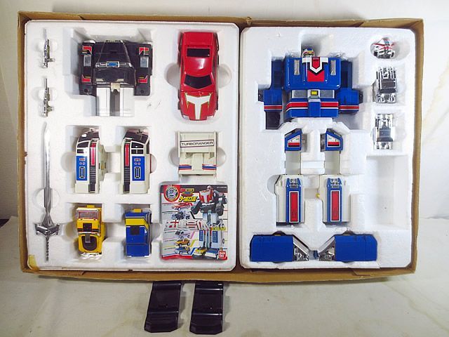 美品 バンダイ 高速戦隊ターボレンジャー DX スーパーターボロボ
