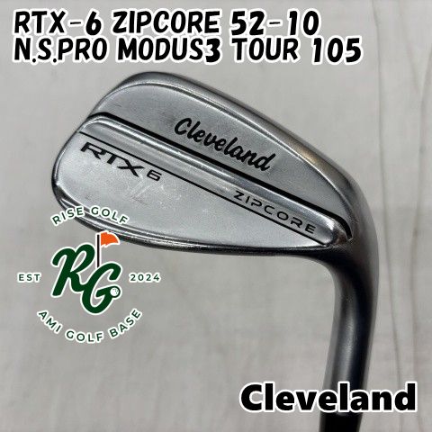 中古】ウェッジ クリーブランド RTX-6 ZIPCORE 52-10◇N.S.PRO MODUS3