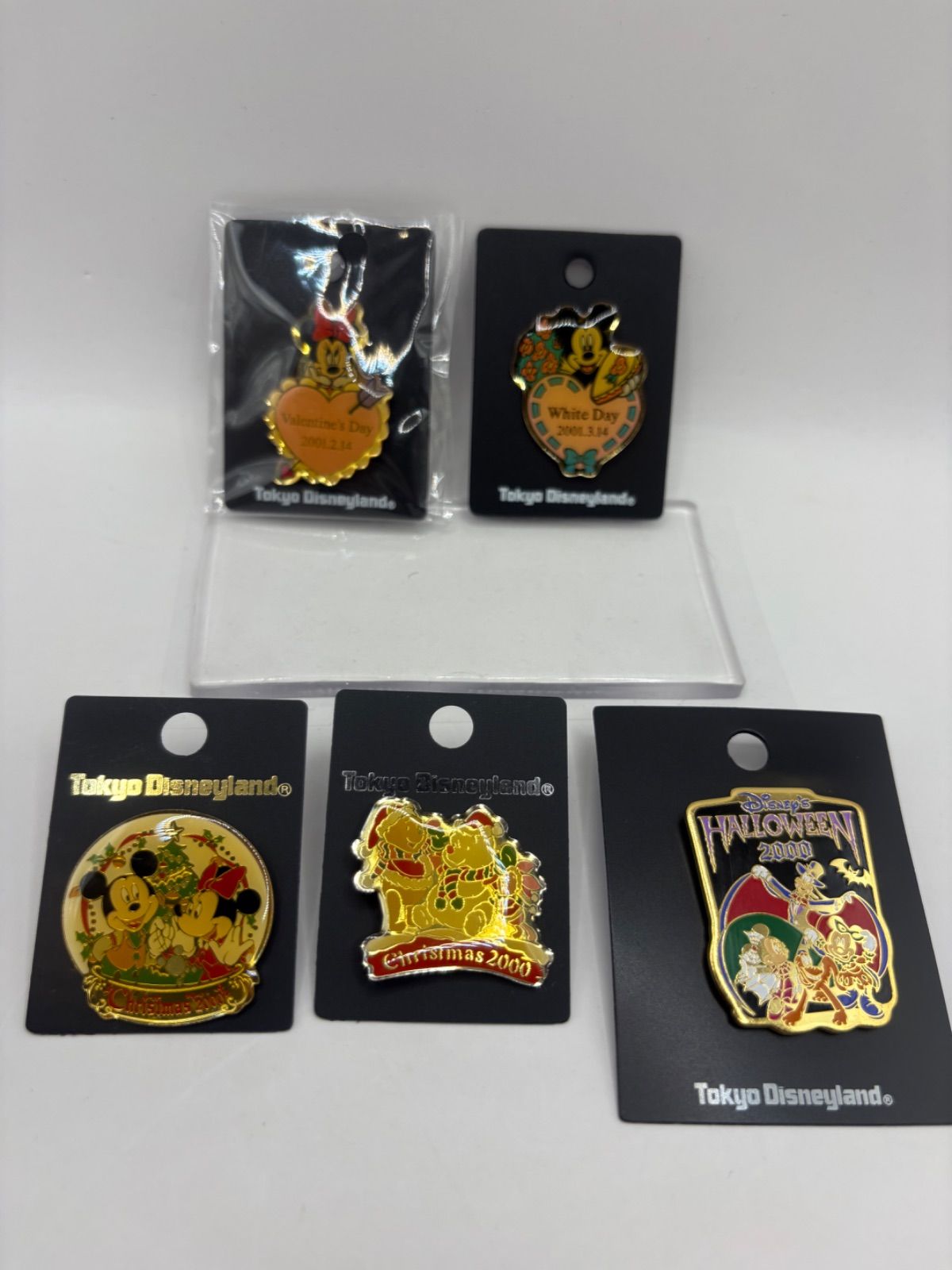 ディズニー ピンバッチ 5点セット シーズンイベント品(クリスマス