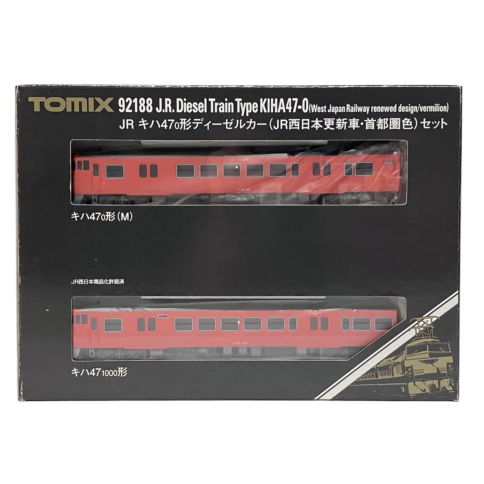 TOMIX 92188 JR キハ47 0形 ディーゼルカー JR西日本更新車・首都圏色