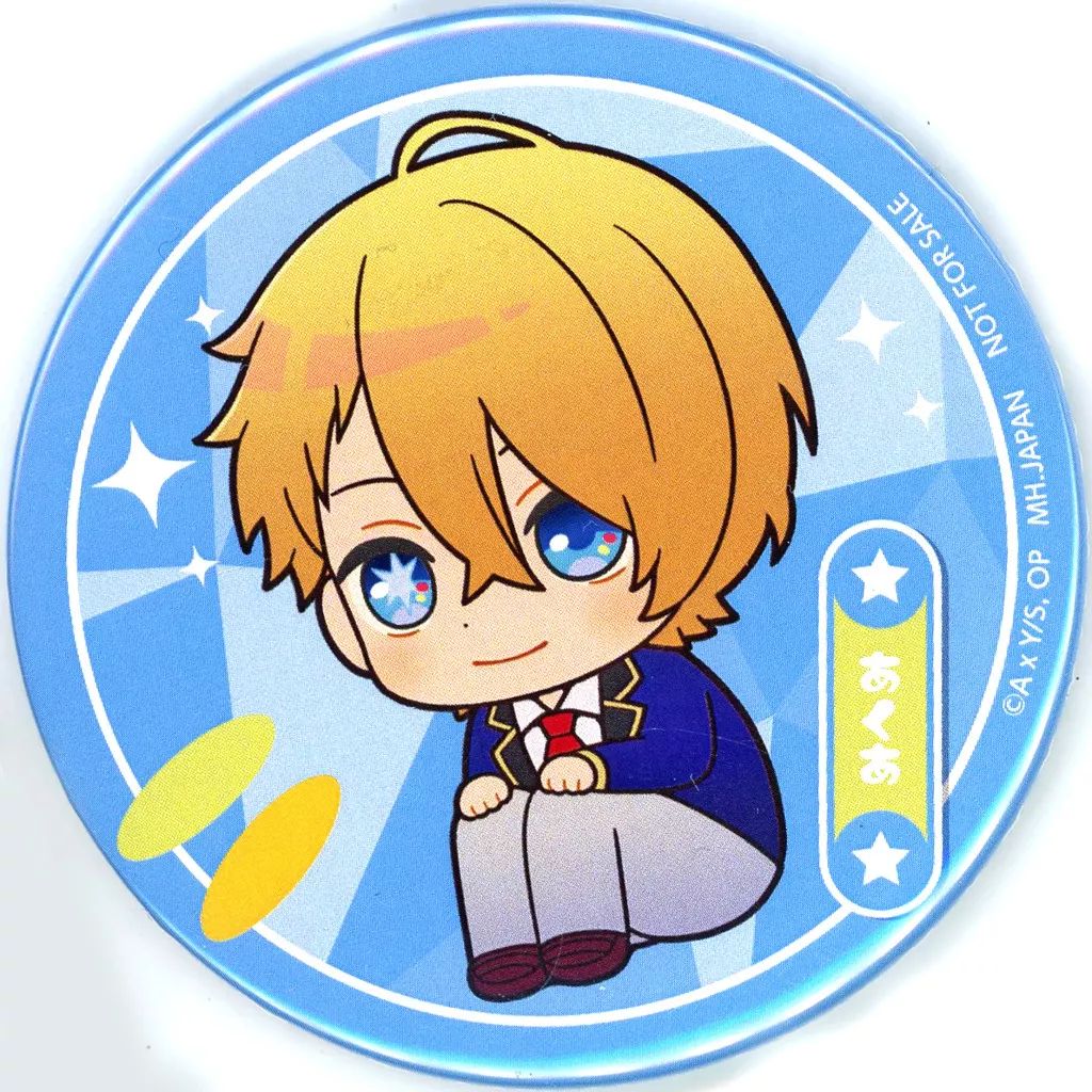 中古】バッジ・ビンズ アクア 缶バッジ 「【推しの子】 るかっぷ