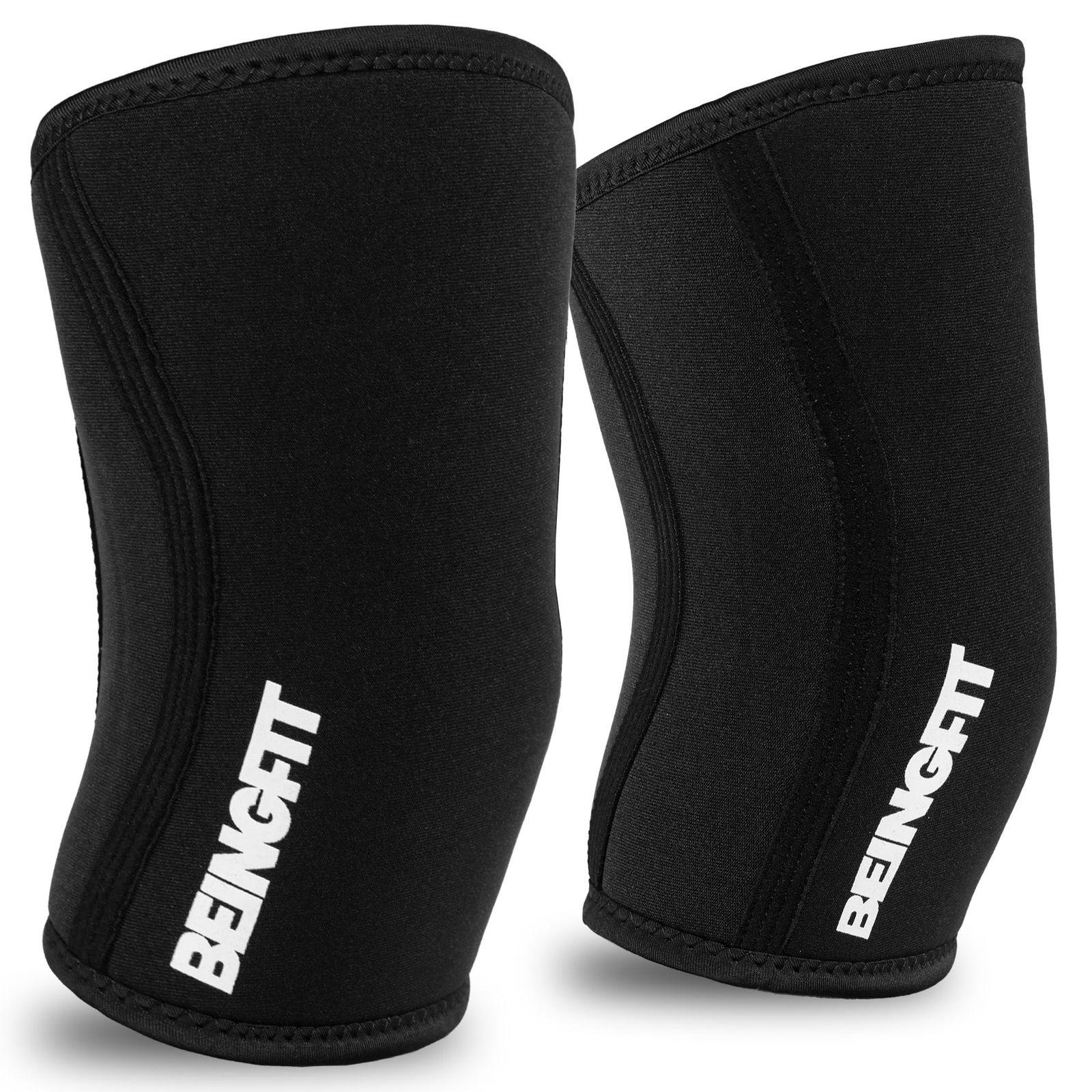 新品 Beingfit ニースリーブ 筋トレ 膝サポーター 着脱簡単 | 初心者