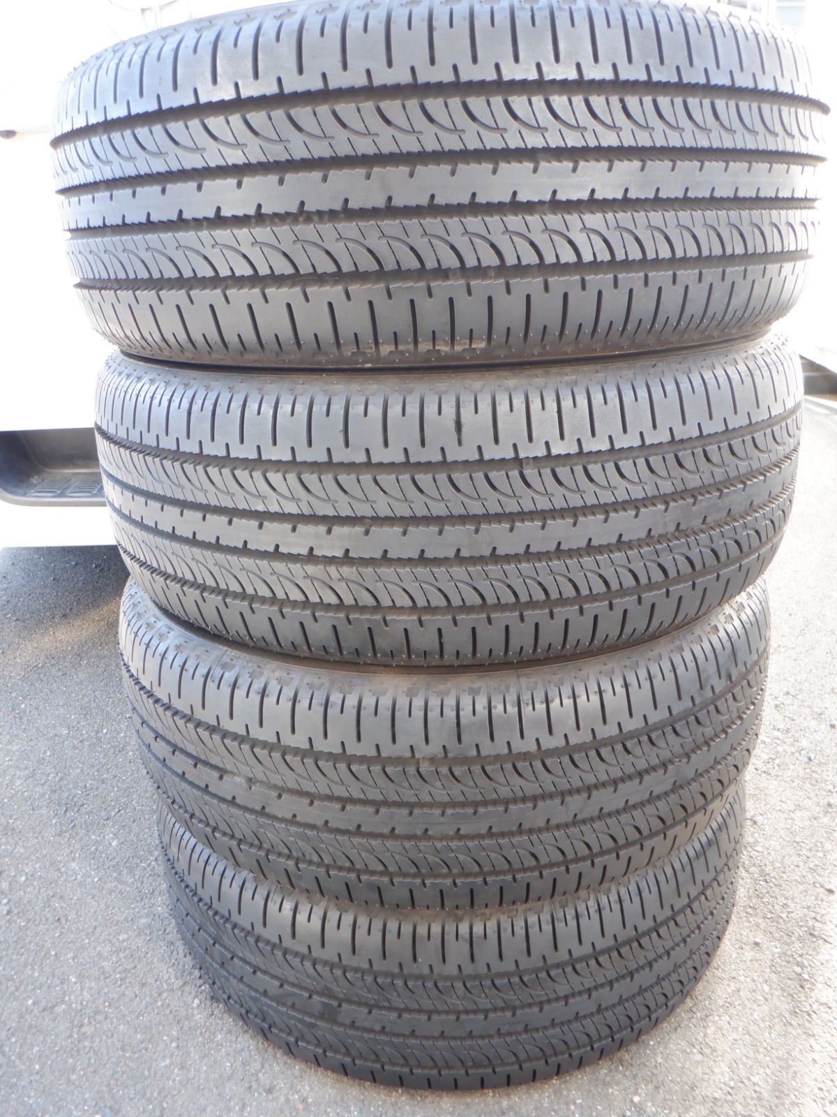 新車外し 225/55R18 4本 ヨコハマ ジオランダーSUV G055 2025年製