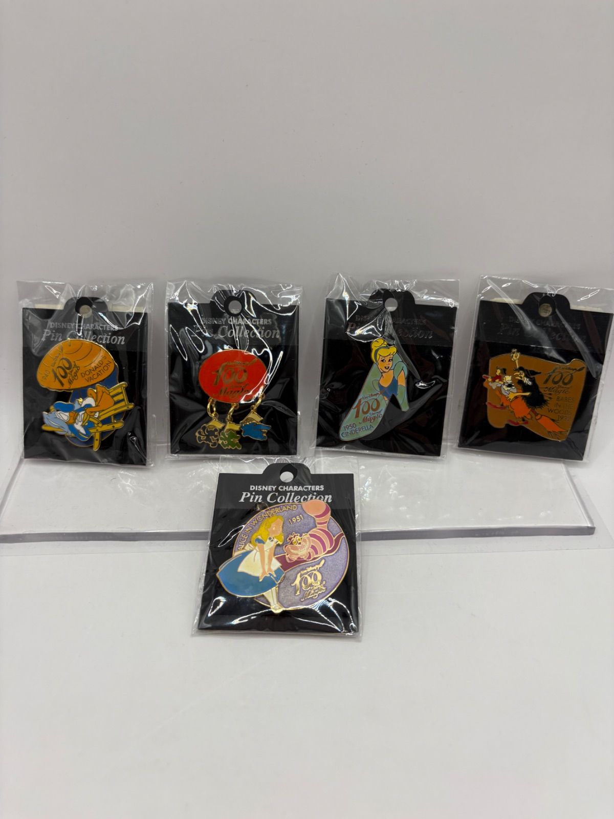 ディズニー 100周年ピンバッジ 5点セット - メルカリ