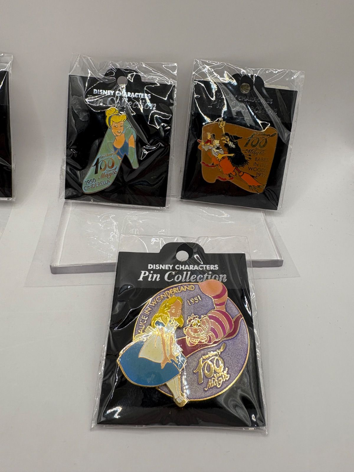 ディズニー 100周年 ピンバッジセット ディズニー 100周年ピンバッジ 5点セット - メルカリ